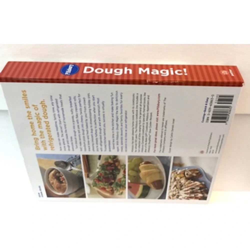 Pillsbury: Dough Magic recipes cookbook hardcover spiral glossy pages